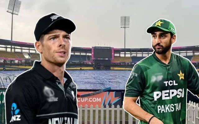 پاکستان اور نیوزی لینڈ کا میچ تاحال بارش کی وجہ سے شروع نہ ہوسکا