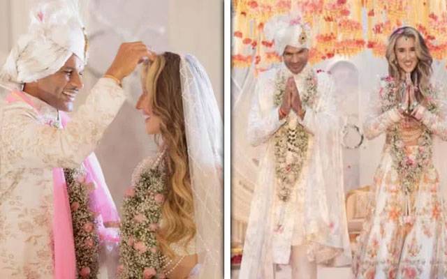 سابق بھارتی کرکٹر شیکھر دھون نے دوسری شادی کر لی، تصاویر وائرل