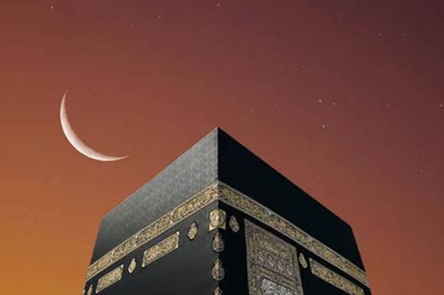 آج رات چاند خانہ کعبہ کے عین اوپر ہوگا