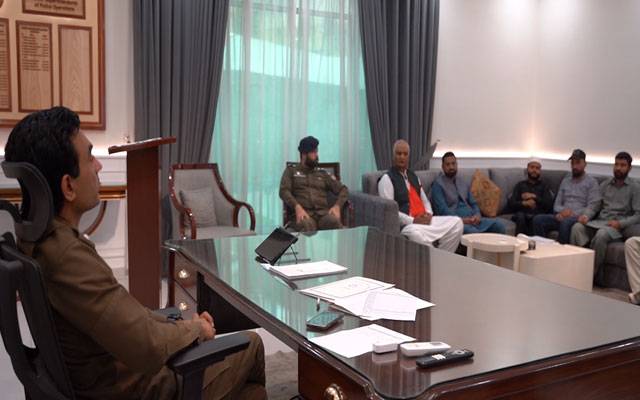 ایس ایس پی آپریشنز کی رکشہ یونین عہدیداران سے ملاقات