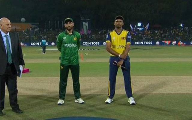 ٹی 20 ورلڈکپ سپر 8 مرحلہ: سری لنکا کا پاکستان کیخلاف ٹاس جیت کر فیلڈنگ کا فیصلہ