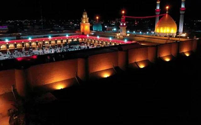 ایرن :سپریم لیڈر آیت اللہ علی خامنہ ای کی شہادت ،مقدس روضوں پرسرخ روشنیاں جلا دی گئیں