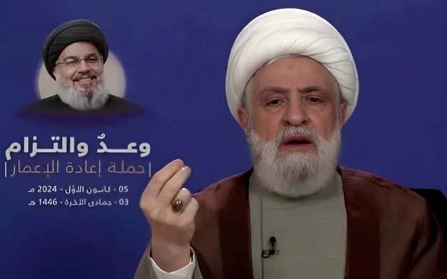اسرائیل کا لبنان پر حملہ، حزب اللہ کے سربراہ نعیم قاسم کی شہادت کا دعویٰ