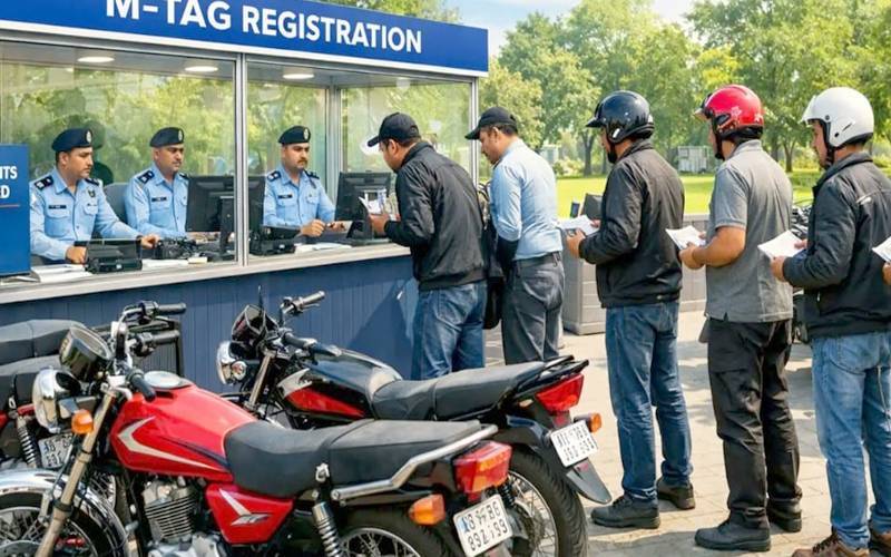 موٹرسائیکلوں پر ایم ٹیگ؛حکم امتناع دینے کی درخواست مسترد، 7 دن میں جواب طلب