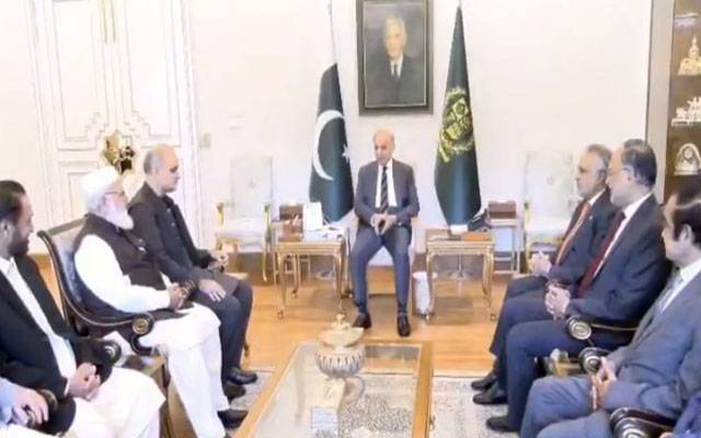 وزیراعظم شہباز شریف سے جماعت اسلامی کے وفد کی ملاقات،موجودہ حالات پران کیمرہ بریفنگ