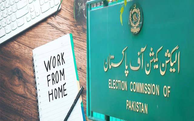 الیکشن کمیشن بھی کفایت شعاری مہم پر؛ 4 دن دفتر ، پچاس فیصد ورک فرام ہوم 