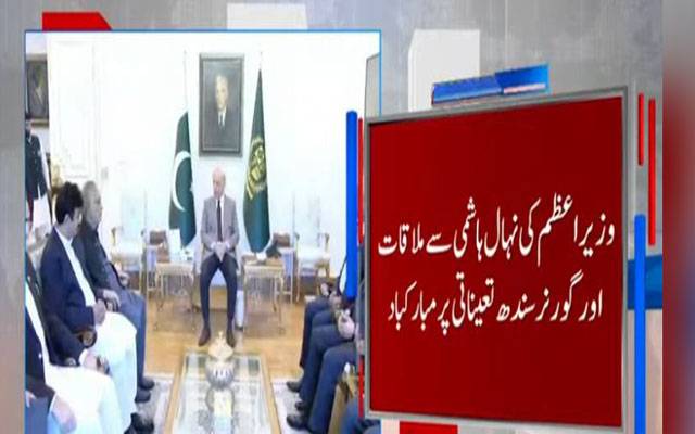 نہال ہاشمی کو گورنر سندھ تعینات کرنے کا فیصلہ 
