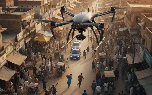 سیف سٹیز اتھارٹی کی ڈرون ٹیکنالوجی کے ذریعے سخت سرویلنس جاری
