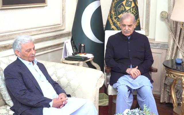 وزیراعظم شہبازشریف سےوزیرقومی غذائی تحفظ راناتنویرحسین کی ملاقات؛ملکی غذائی ضروریات کے ذخائر پر بریفنگ