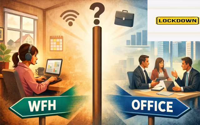 آدھے ملازمین دفتر ،آدھے گھر سے کام کریں گے: لاک ڈاؤن لگ گیا