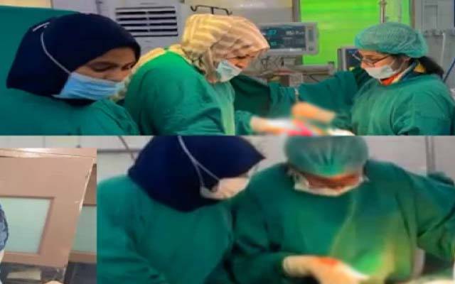دوران آپریشن مریضوں کی ویڈیو بنانے پر 4 لیڈی ڈاکٹر معطل 