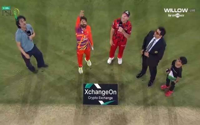 کراچی کنگز کا ٹاس جیت کر پہلے فیلڈنگ کرنے کا فیصلہ