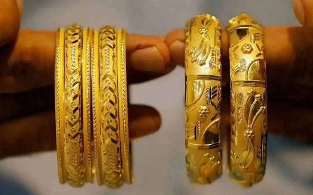 سونے کی فی تولہ قیمت برقرار‎