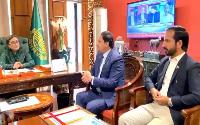 وزیر اطلاعات عظمیٰ بخاری سے سری لنکا کے اعزازی قونصل جنرل  کی ملاقات