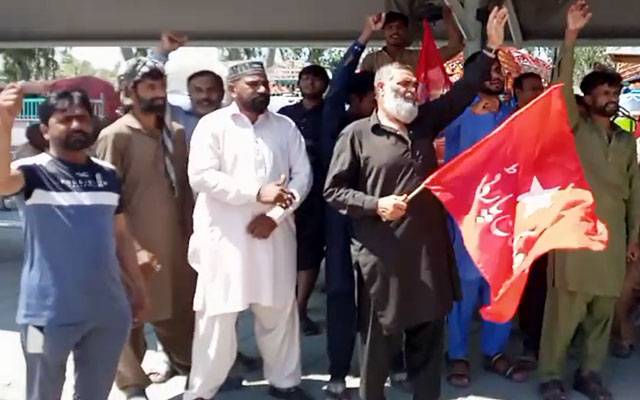 مزدور کسان پارٹی اور رکشہ یونین پنجاب کا مہنگائی کے خلاف احتجاج