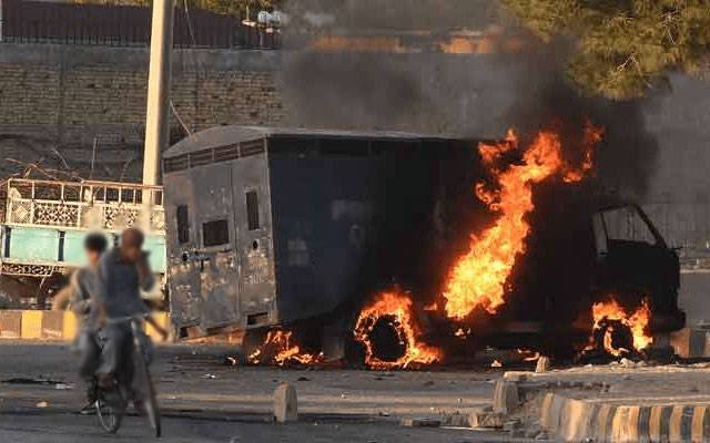  9مئی کو گاڑیاں جلانے کا مقدمہ، جیل میں  سماعت،تفتیشی افسر سے جزوی جرح مکمل