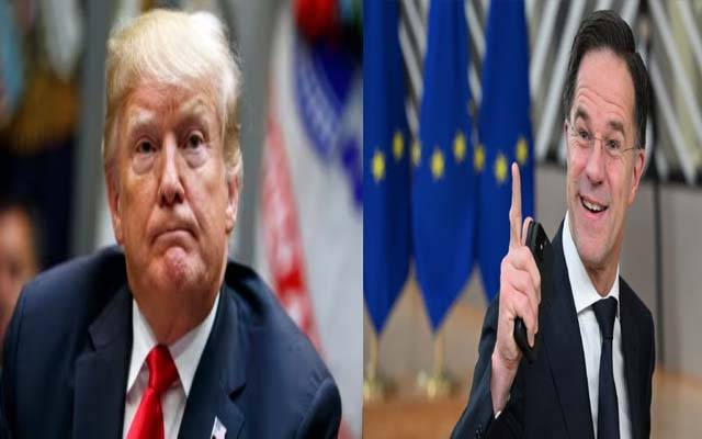 ٹرمپ کی نیٹو سیکرٹری جنرل سے ملاقات،ایران جنگ میں حمایت نہ کرنے پر تنقید 