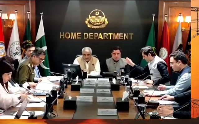  کابینہ کمیٹی برائے امن و امان کا اجلاس ، امن و امان کی صورتحال کا تفصیلی جائزہ 
