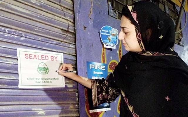 وزیراعلیٰ کی کفایت شعاری ہدایات پر عملدرآمد, سینکڑوں دکانیں سیل 