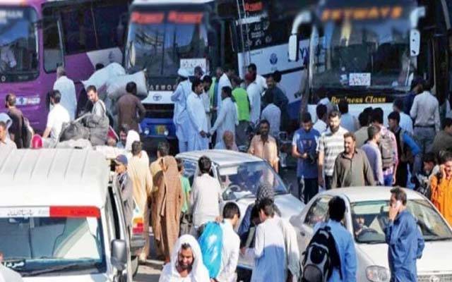 مسافروں کیلیے اہم خبر۔ 10 دنوں کیلیے بس اڈے بند