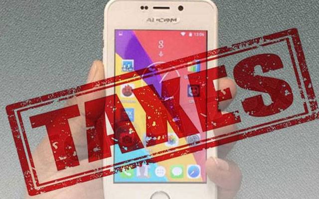 موبائل فونز پر بھاری ٹیکس کم کرنے کی تجویز زیر غور