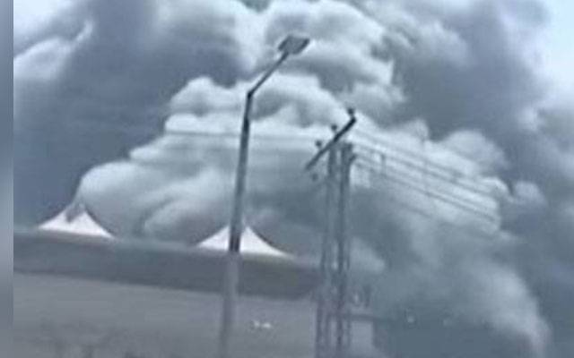 پینٹ فیکٹری میں آتشزدگی نے متعلقہ اداروں کی کارکردگی کا پول کھول دیا