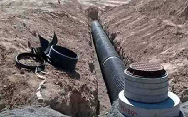 خیابان فردوسی سیوریج منصوبہ تاحال تاخیر کا شکار