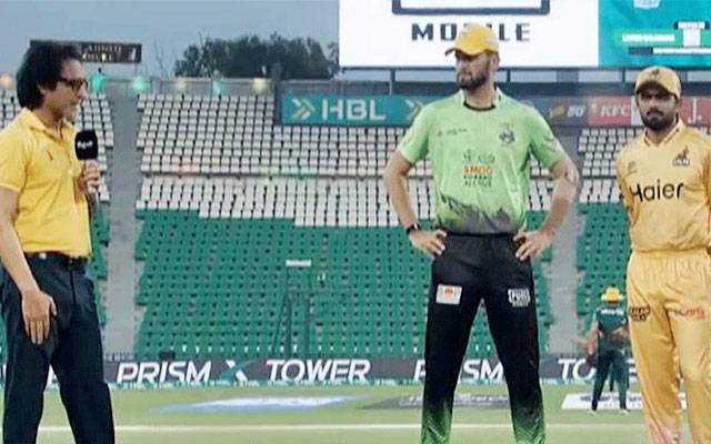 لاہور قلندرز کا ٹاس جیت کر زلمی کے خلاف فیلڈنگ کا فیصلہ