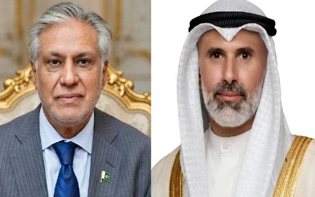 وزیر خارجہ اسحاق ڈار کا کویتی ہم منصب سے رابطہ، خطے کی صورتحال پر تبادلہ خیال 