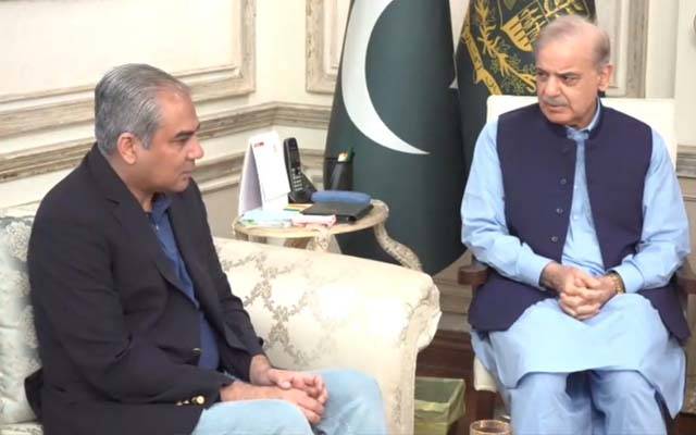وزیر اعظم شہباز شریف سے وزیر داخلہ محسن نقوی کی ملاقات؛ اہم امور پر تبادلہ خیال