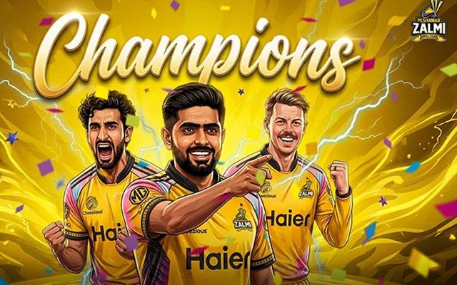 حیدر آباد کنگز مین کو پانچ  وکٹوں سے شکست, پشاور زلمی نے دوسری مرتبہ پی ایس ایل ٹرافی جیت لی
