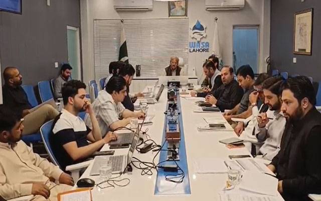 ایم ڈی واسا لاہور کی ترقیاتی منصوبے مون سون سے قبل مکمل کرنے کی ہدایت