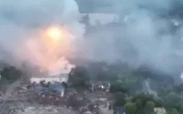 چین: آتشبازی کا سامان بنانے والی فیکٹری میں دھماکہ، 21افراد جان سے گئے، 61 زخمی