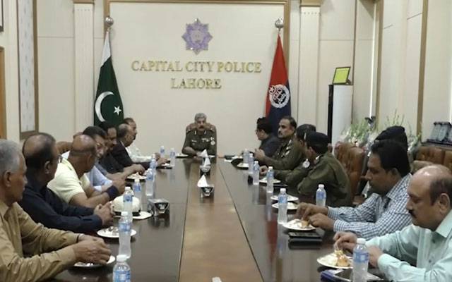 کیپٹل سٹی پولیس ہیڈ کوارٹرز میں ریٹائرڈ پولیس افسران کے اعزاز میں تقریب