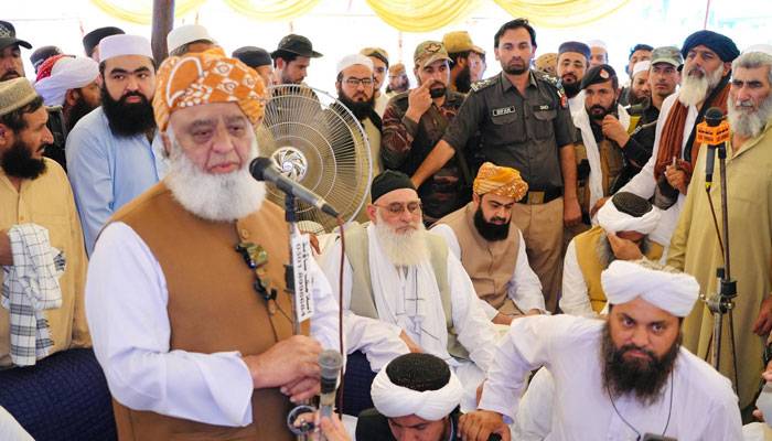مولانافضل الرحمان کا مولانا ادریس کے قاتلوں کی گرفتاری کامطالبہ، جمعہ کو پورے ملک میں مظاہروں کا اعلان