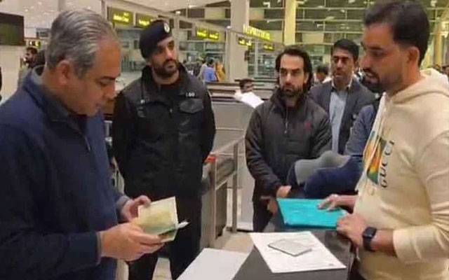 وزیرداخلہ محسن نقوی کا اچانک اسلام ایئرپورٹ کا دورہ