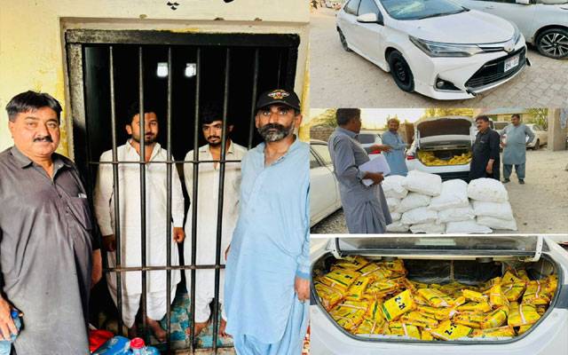 جیکب آباد: گٹکا اسمگلنگ کی بڑی کوشش ناکام، 2 ملزم گرفتار 