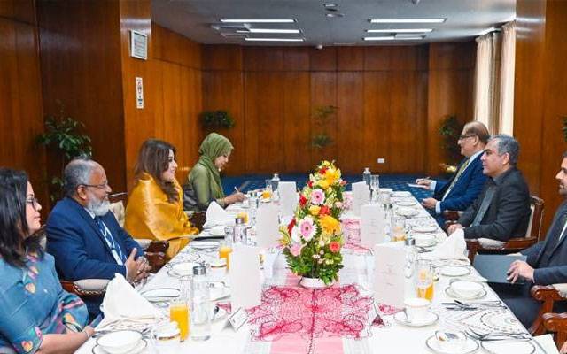  محسن نقوی کی بنگلہ دیشی وزیر مملکت سےملاقات، امن و تجارت کے فروغ پر اتفاق