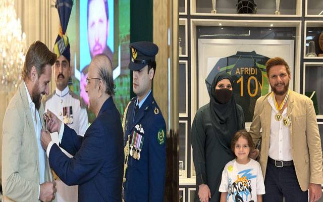 ہلال امتیاز ملنے پر  شاہد آفریدی کا قوم سے اظہار تشکر