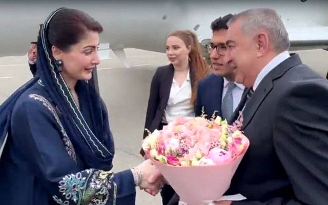 مریم نواز باکو پہنچ گئیں، ورلڈ اربن فورم میں پاکستان کی نمائندگی کریں گی