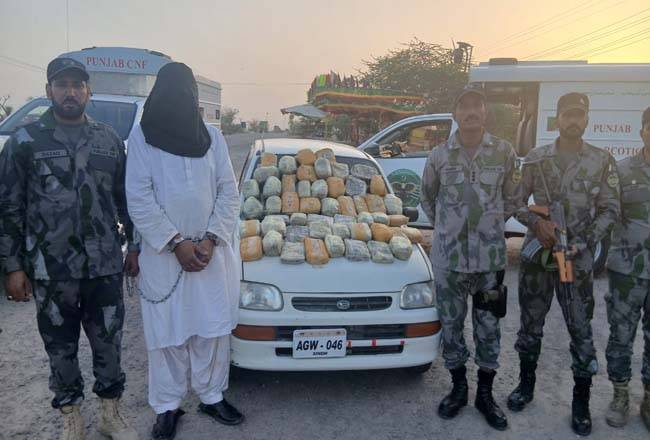  کوہِ سلیمان سے 15 ملین کی 60 کلوگرام چرس برآمد ، اسمگلر حبیب گل گرفتار