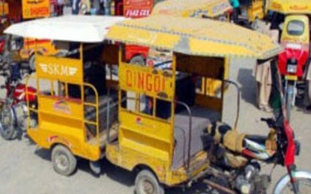 کینال روڈ پر لوڈر اور چنگچی رکشوں کے خلاف کارروائیاں جاری
