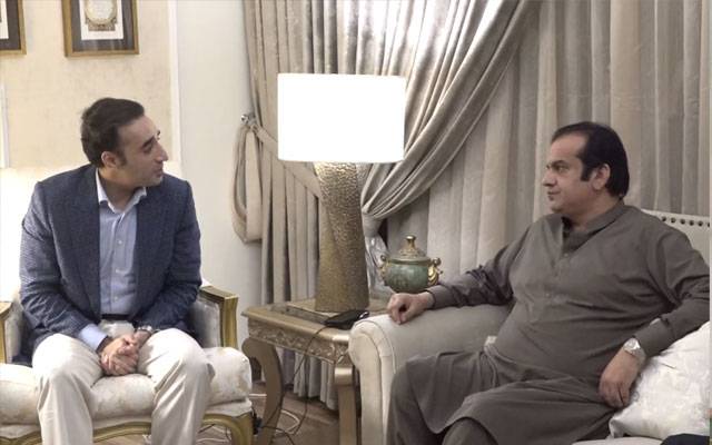  بلاول بھٹو کی عبدالرحمان خان کانجو کی رہائش گاہ آمد، اُن کی والدہ کے انتقال پر اظہارِ تعزیت