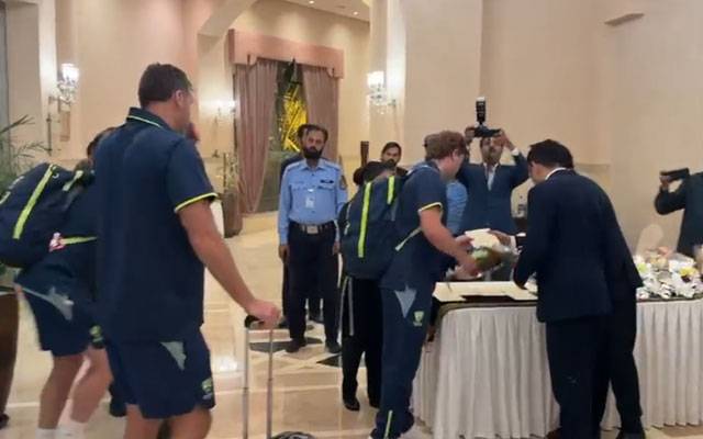 آسٹریلوی کرکٹ ٹیم اسلام آباد پہنچ گئی