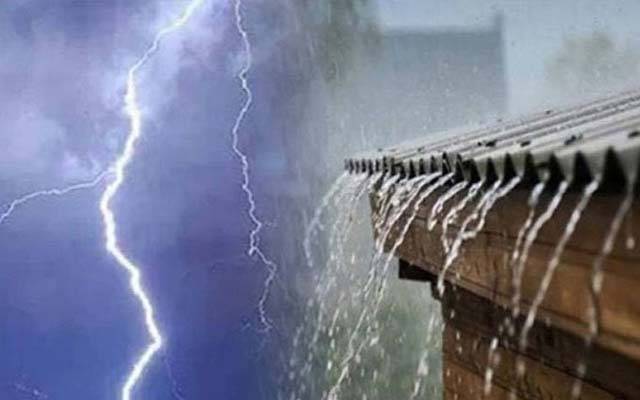  آندھی ، گرج چمک کے ساتھ  بارش   کی پیش گوئی 