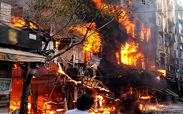 دہلی کے ریسٹورنٹ میں ہولناک آتشزدگی، 21 افراد ہلاک،متعدد زخمی