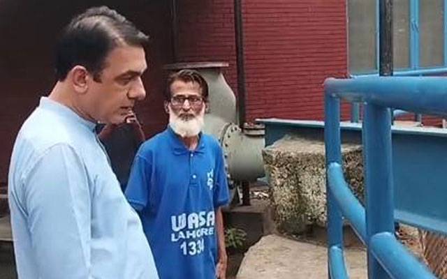 وائس چیئرمین واسا چوہدری شہباز احمد کا قرطبہ چوک کا دورہ