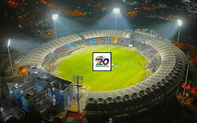 نیشنل T20,کراچی وائٹس اور ایبٹ آباد کا فائنل کل قذافی اسٹیڈیم میں کھیلا جائے گا