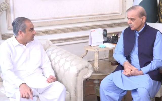 وزیراعظم سے وزیر داخلہ سید محسن نقوی کی ملاقات، سکیورٹی صورتحال پر تفصیلی تبادلۂ خیال
