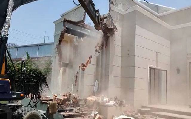 غیر قانونی تعمیرات کے خلاف ایل ڈی اے کا آپریشن، 13 عمارتیں مسمار، 15 سیل